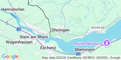 Karte Öhningen