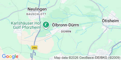 Karte Ölbronn-Dürrn