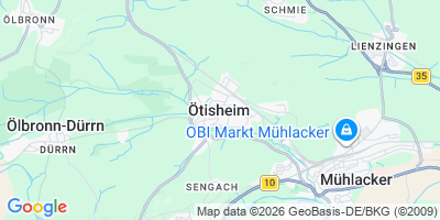 Karte Ötisheim