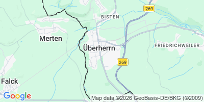 Karte Überherrn