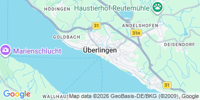 Karte Überlingen