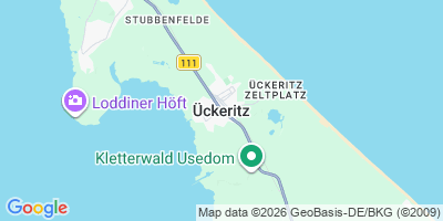 Karte Ückeritz