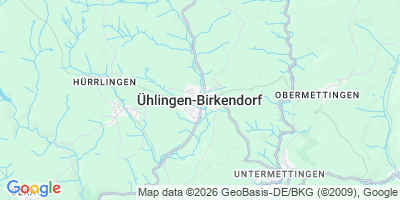 Karte Ühlingen-Birkendorf