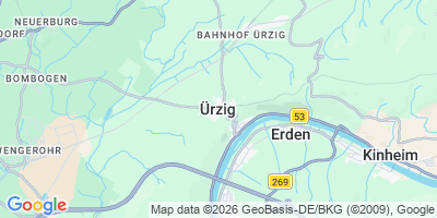 Karte Ürzig