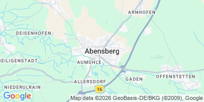 Karte Abensberg