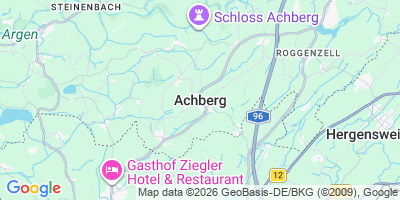 Karte Achberg