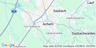 Karte Achern