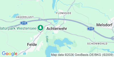 Karte Achterwehr