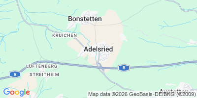 Karte Adelsried