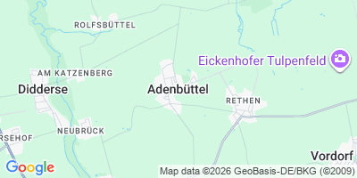 Karte Adenbüttel