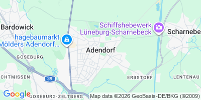 Karte Adendorf