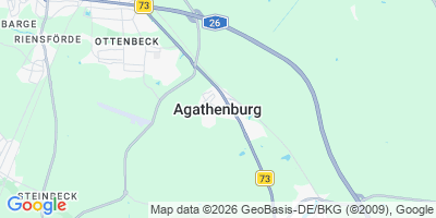 Karte Agathenburg