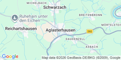 Karte Aglasterhausen