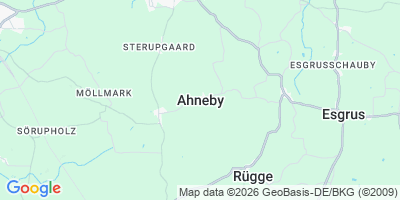 Karte Ahneby