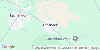 Karte Ahnsbeck