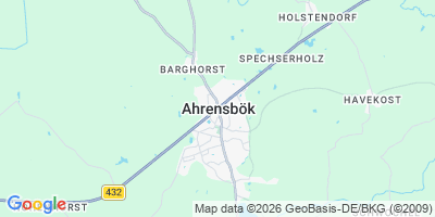 Karte Ahrensbök