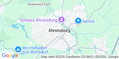 Karte Ahrensburg