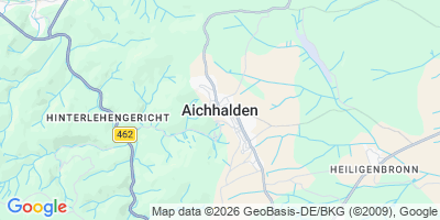 Karte Aichhalden