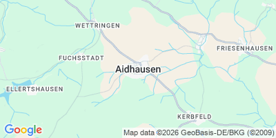 Karte Aidhausen