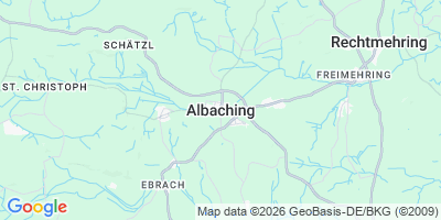 Karte Albaching