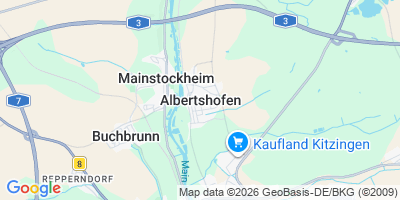 Karte Albertshofen