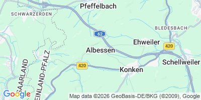 Karte Albessen