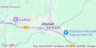 Karte Albstadt