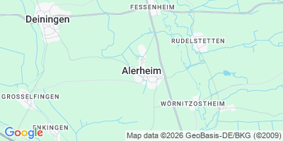 Karte Alerheim