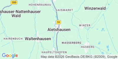 Karte Aletshausen