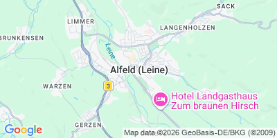 Karte Alfeld (Leine)