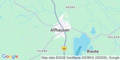 Karte Alfhausen
