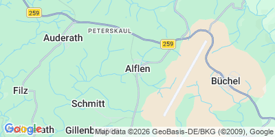 Karte Alflen