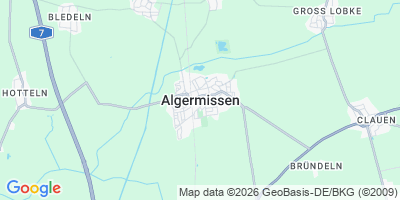 Karte Algermissen