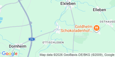 Karte Alkersleben