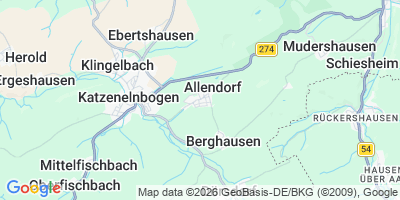 Karte Allendorf