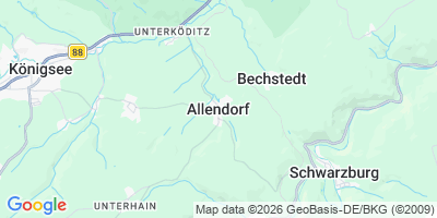 Karte Allendorf