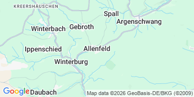 Karte Allenfeld