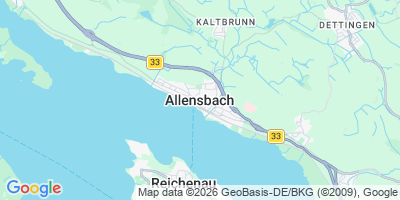 Karte Allensbach