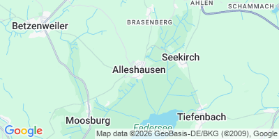 Karte Alleshausen