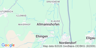 Karte Allmannshofen