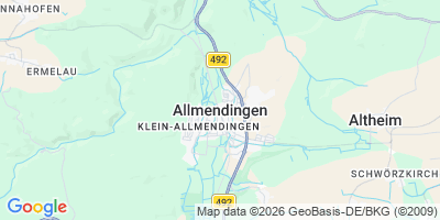 Karte Allmendingen