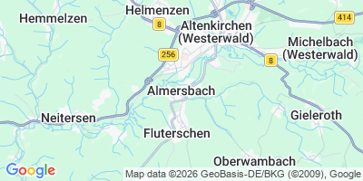 Karte Almersbach
