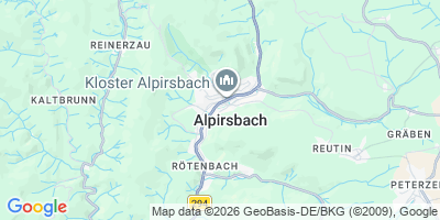 Karte Alpirsbach