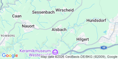 Karte Alsbach