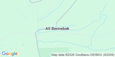 Karte Alt Bennebek