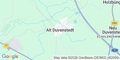 Karte Alt Duvenstedt