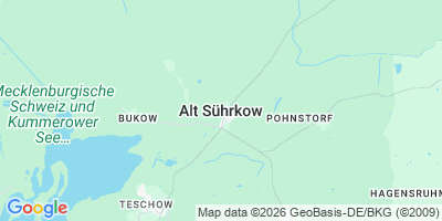 Karte Alt Sührkow