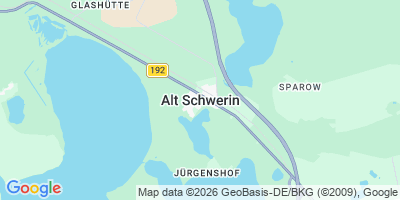Karte Alt Schwerin