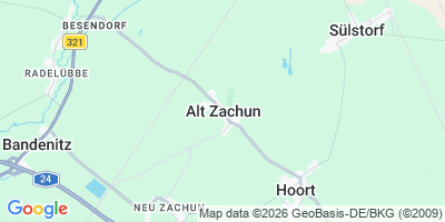 Karte Alt Zachun