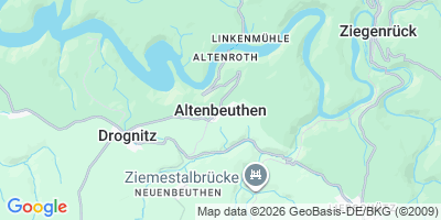 Karte Altenbeuthen